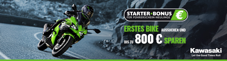 Kawasaki Starterbonus - DE 5.3.26