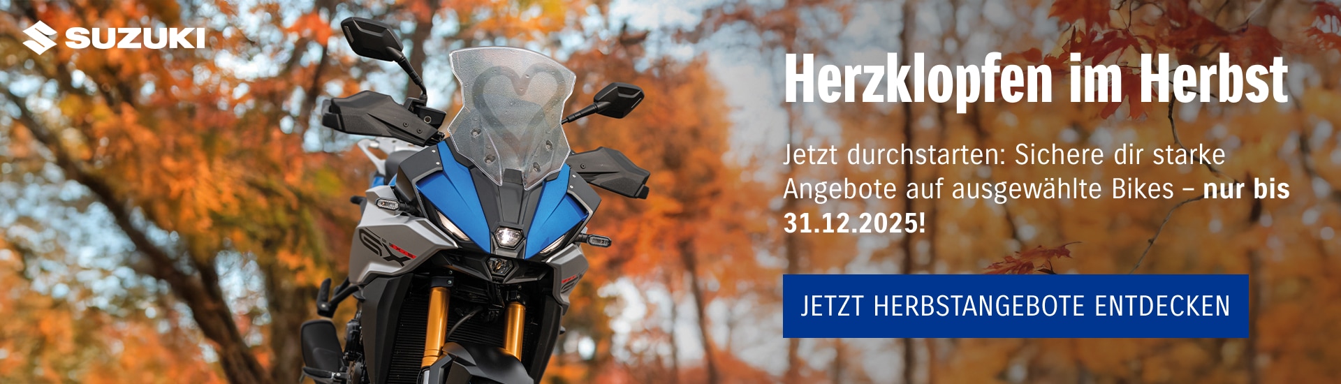 Suzuki DE Herbstaktion 21.10. - 31.12.25